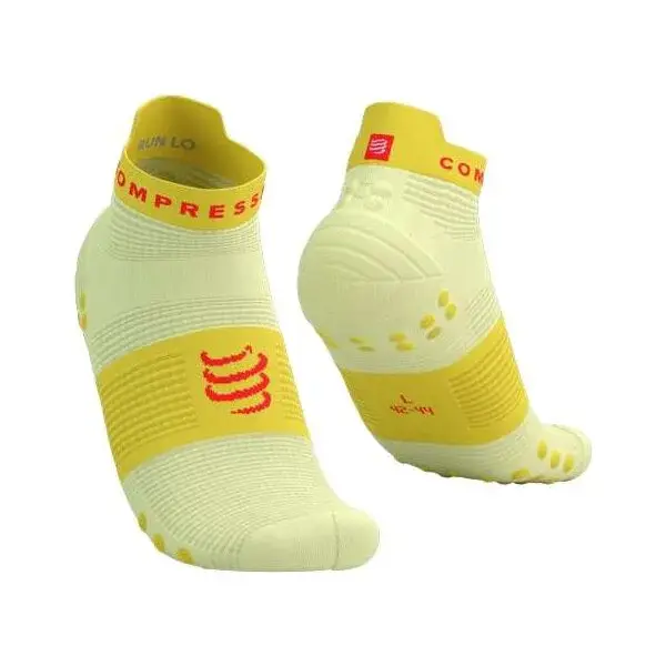 Compressport PRO RACING SOCKS V4.0 RUN Bežecké ponožky, žltá, veľkosť