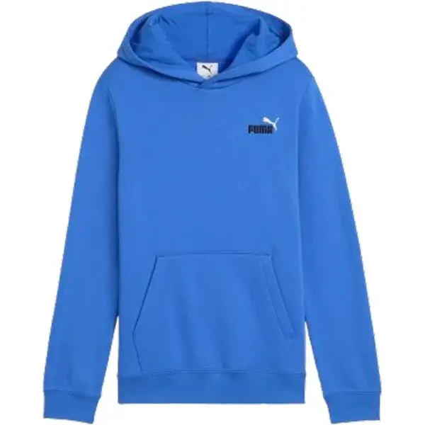 Puma ESS+2 COL SMALL LOGO HOODIE FL Pánska mikina, modrá, veľkosť