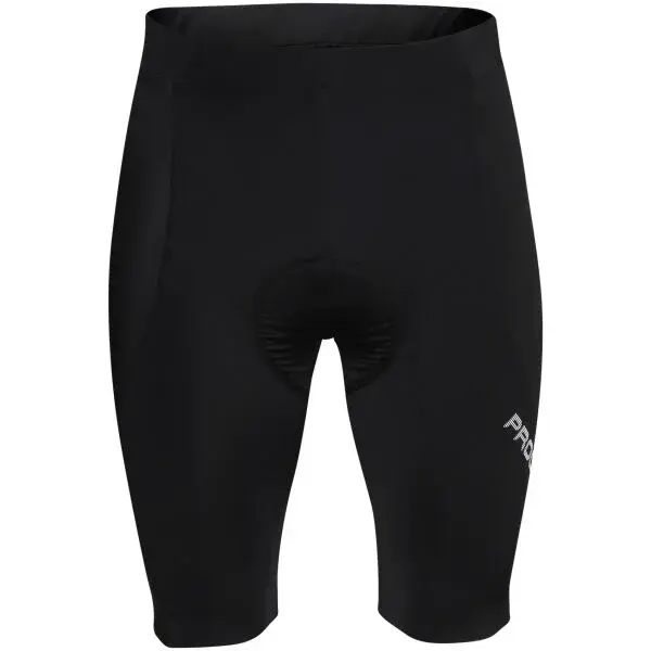 PROGRESS GIRO SHORTS Pánske cyklistické kraťasy, čierna, veľkosť