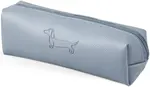 Penál etue mini cube Sausage Dog light gray