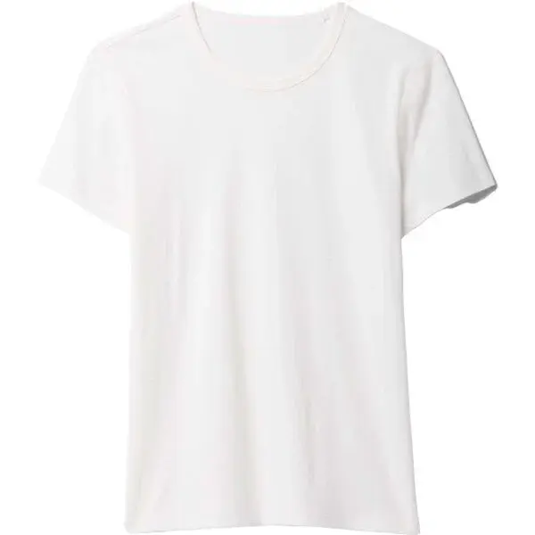 GAP V-SS FAV CREW SOLID Dámské bavlněné tričko, bílá, velikost