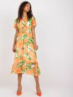 Dress-DHJ-SK-15967.54P-Orange