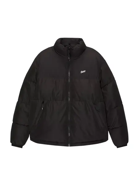 Pull&Bear Prechodná bunda  čierna