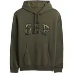 GAP V-HERITAGE CAMO FILL LOGO HD Pánska voľnočasová mikina, khaki, veľkosť
