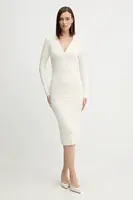 Šaty Guess MIRANDA béžová barva, mini, W5BK60 Z2YJ2