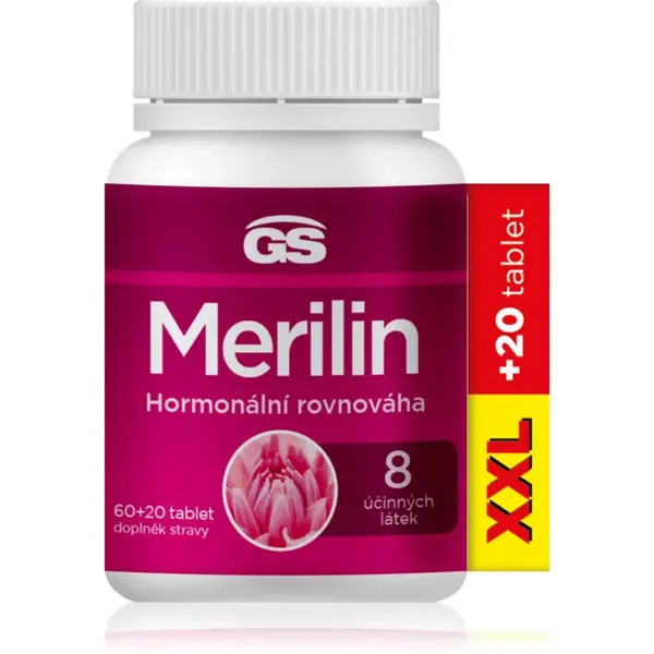 GS Merilin original tablety na podporu komfortu pri menopauze 80 tbl