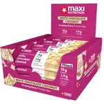 MaxiNutrition Creamy Core Protein Bar proteínová tyčinka s nízkym obsahom cukru príchuť White Chocolate Coconut 12x45 g