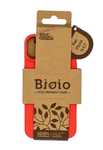 Eko pouzdro Forever Bioio pro Apple iPhone 14, červená