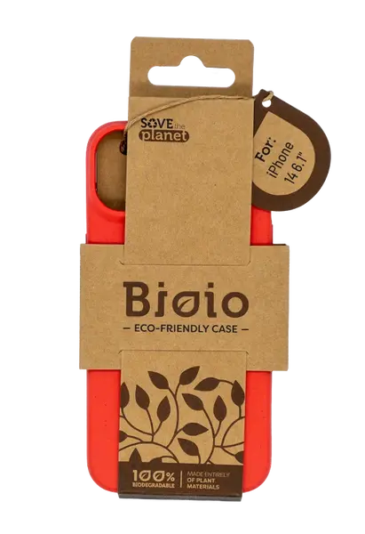 Eko pouzdro Forever Bioio pro Apple iPhone 14, červená