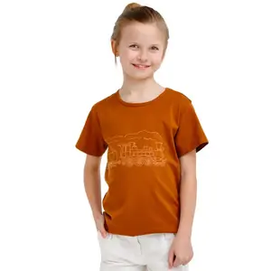 Bushman Dětské tričko Chaco, terracotta 140