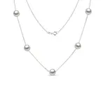 Perlový náhrdelník zo zlata KLENOTA