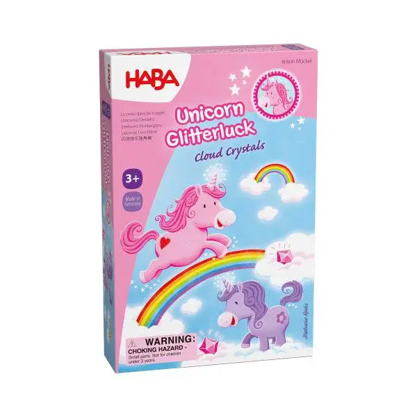 Haba Společenská hra pro děti Magický jednorožec Poklad v oblacích od 3 let