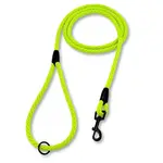 PafDog® Klasické vodítko s poutkem na ruku, 8mm, zeleno-žluté PAF-654