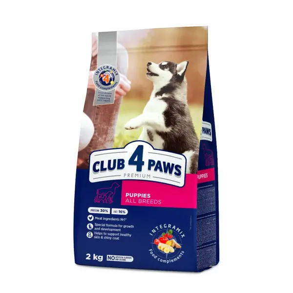 CLUB 4 PAWS Premium pre šteňatá všetkýсh plemien 2 kg (9474)
