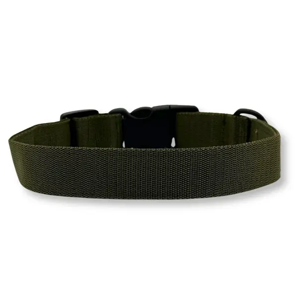 pafdog® Obojek pro psy KHAKI ZELENÝ 11784/S