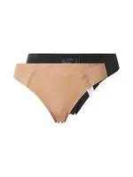 SLOGGI Nohavičky 'ZERO Feel 2.0'  svetlohnedá / čierna