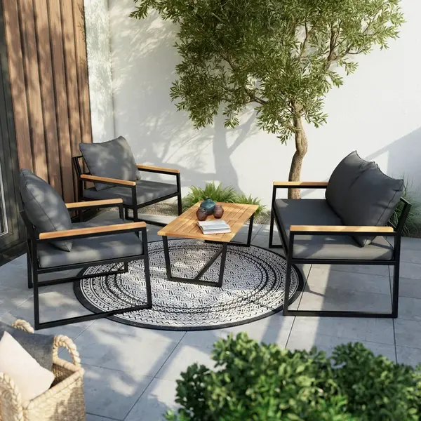 Ambia Garden ZAHRADNÍ SADA dřevo, kov, textil