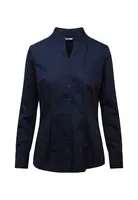 SEIDENSTICKER Blúzka 'Schwarze Rose'  tmavomodrá