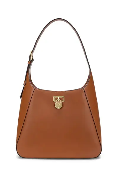 Kožená kabelka Lauren Ralph Lauren