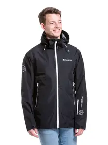 Meatfly pánská hardshell bunda Bryce Black Ripstop | Černá | Velikost M