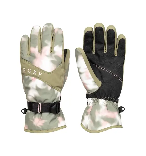 Roxy dámské rukavice Jetty Deep Lichen Green Nimal | Zelená | Velikost M