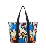 Roxy taška Mango Passion Anthracite Flower Jammin | Černá | Objem 15 L