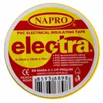 Páska elektroizolační PVC IZOVIAL, 10 m x 15 mm, žlutá