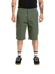 Meatfly pánské kraťasy Icon 2.0 Bronze Green | Zelená | Velikost 33