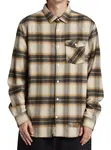 Dc shoes pánská košile Marshal Silver Lining Plaid | Šedá | Velikost XL