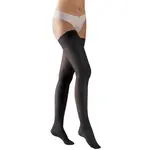 Kompresné stehenné pančuchy Avicenum 70, L, čierne