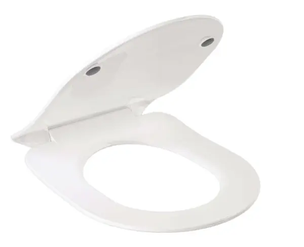 Kludi Resa R - WC doska Slim, SoftClosing, QuickRelease, lesklá biela 23WCS43