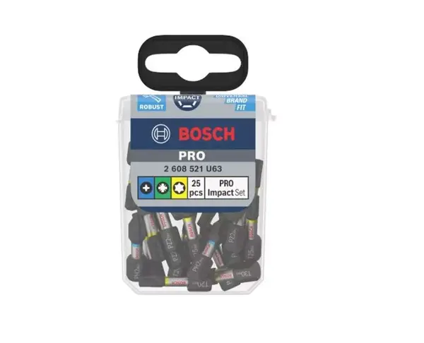 Bosch Príslušenstvo - 25-dielna súprava bitov 2608521U63