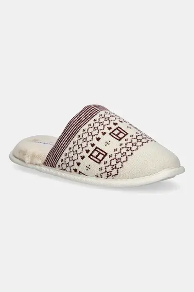 Papuče Tommy Hilfiger TH GRAPHIC HOUSE SHOE TRIAL