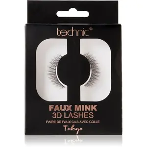 Technic Cosmetics Faux Mink umelé mihalnice Tokyo 1 pár