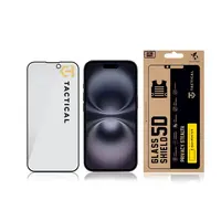 Ochranné sklo Tactical Glass Shield Privacy Stealth 5D pro Apple iPhone 15/16, černá