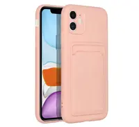 Ochranný kryt Forcell CARD pro Apple iPhone 11, růžová