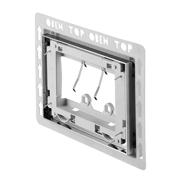 Duravit DuraSystem - Montážní rámeček pro tlačítko splachování WC, chrom WD6001021000