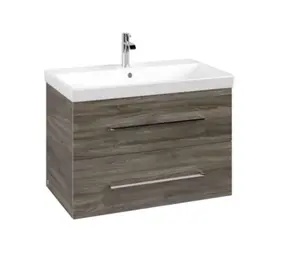 Villeroy & Boch Avento - Umývadlová skrinka, 78x51x45 cm, 2 zásuvky, Stone Oak A89100RK