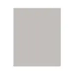 Jika Lyra - Zrkadlo na doske, 40x75 cm, biela H4531810383041