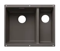 Blanco Subline 340/160 - Silgranitový drez, 56x46 cm, drez vľavo, sivá vulkán 527819