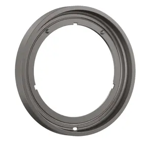 Axor ShowerSelect ID - Predĺženie 17x17 cm, kefovaný čierny chróm 13642340