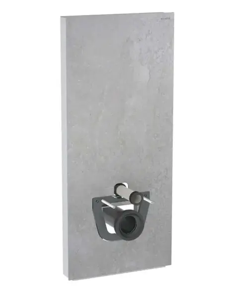 Geberit Monolith - Sanitární modul pro závěsné WC, 114 cm, spodní přívod vody, vzhled betonu 131.031.JV.5