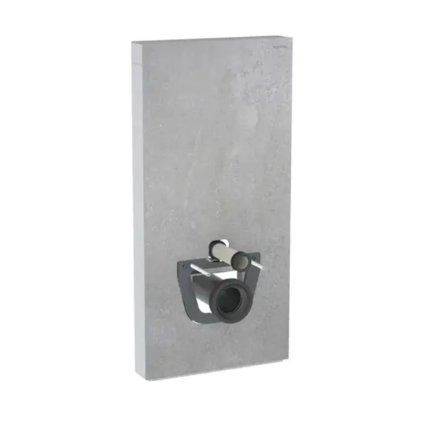 Geberit Monolith Plus - Sanitární modul pro závěsné WC, 101 cm, spodní přívod vody, vzhled betonu 131.221.JV.7