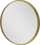 Sapho Notion - Zrcadlo v rámu, průměr 80 cm, matná zlatá NT800G