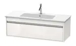Duravit Ketho - Umývadlová skrinka 41x120x48 cm, 1 zásuvka, lesklá biela KT642102222