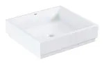 Grohe Cube Ceramic - Umývadlo bez prepadu, 50x47 cm, PureGuard, alpská biela 3948100H