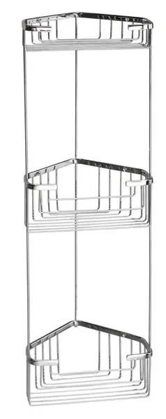 Sapho Gedy Smart - Polička drôtená rohová, 20x59x15 cm, chróm 2484