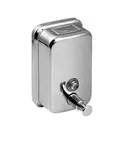 Sanela Nerezové doplňky - Dávkovač tekutého mýdla, obsah 1,2 l, lesklý nerez SLZN 05