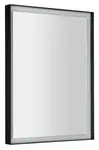 Sapho Sort LED - Zrcadlo s LED osvětlením, 80x60 cm, bezdotykový senzor, černá ST080S
