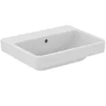 Ideal Standard i.Life B - Umyvadlo 55x44 cm, s přepadem, bez otvoru pro baterii, bílá T684601